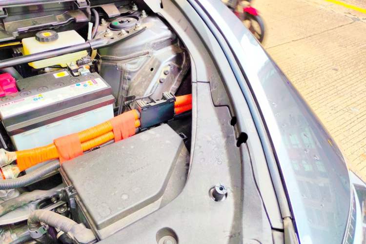 Used Lexus RZ 2023 450e All-Wheel-Drive Long-Range Version Engine Bay Left