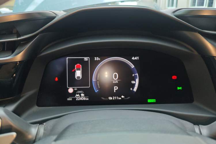 Used Lexus RZ 2023 450e All-Wheel Drive Luxury Edition Instrument Cluster