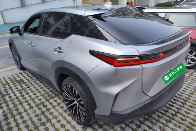 Used Lexus RZ 2023 450e All-Wheel Drive Luxury Edition Rear Left 45 Deg