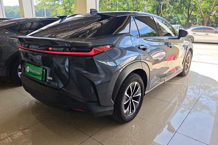 Used Lexus RZ 2023 450e All-Wheel Drive Luxury Edition Rear Right 45 Deg