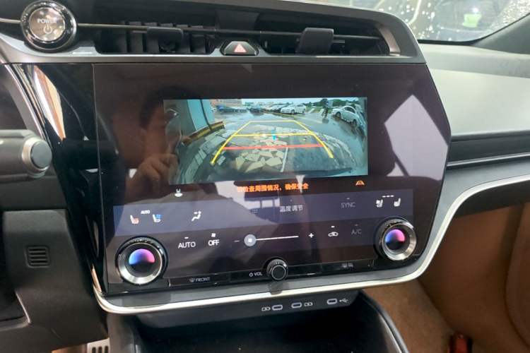 Used Lexus RZ 2023 450e All-Wheel Drive Luxury Edition Audio And AC Panel