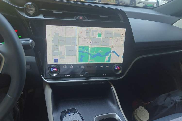 Used Lexus RZ 2023 450e All-Wheel-Drive Luxury Edition Audio And AC Panel