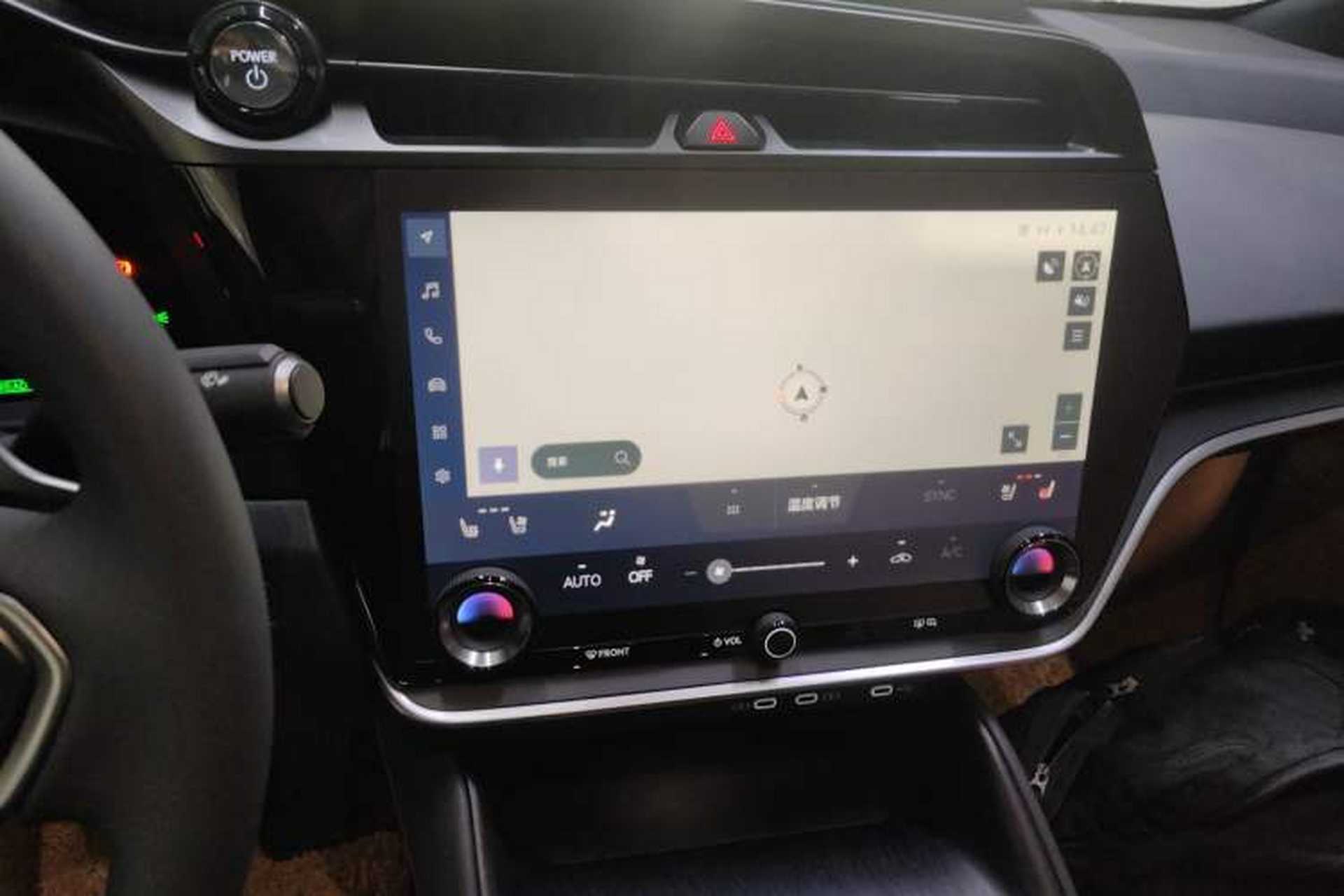 Used Lexus RZ 2023 450e All-Wheel Drive Luxury Edition Audio And AC Panel