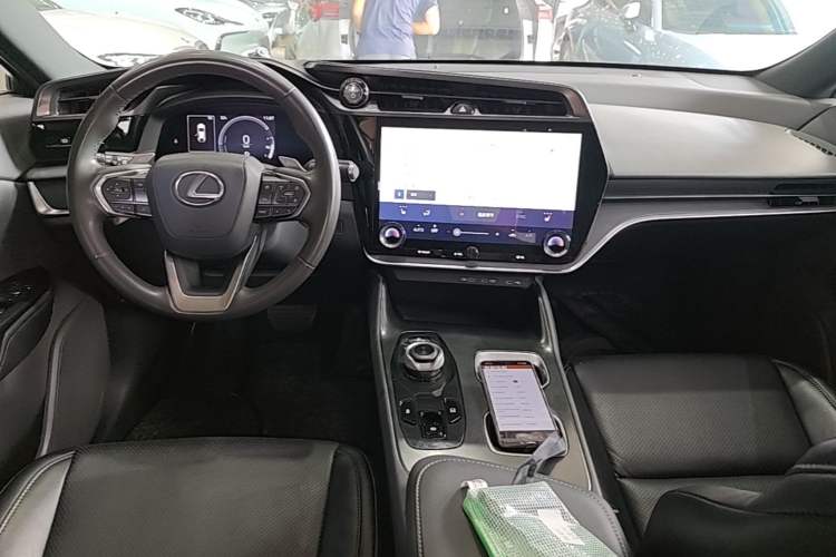 Used Lexus RZ 2023 450e All-Wheel-Drive Long-Range Version Center Console