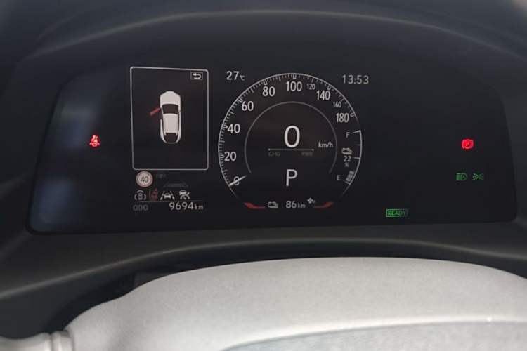 Used Lexus RZ 2023 450e All-Wheel Drive Luxury Edition Instrument Cluster