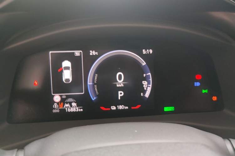 Used Lexus RZ 2023 450e All-Wheel Drive Luxury Edition Instrument Cluster