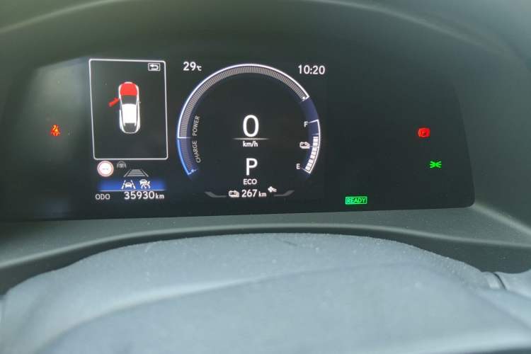 Used Lexus RZ 2023 450e All-Wheel-Drive Luxury Edition Instrument Cluster