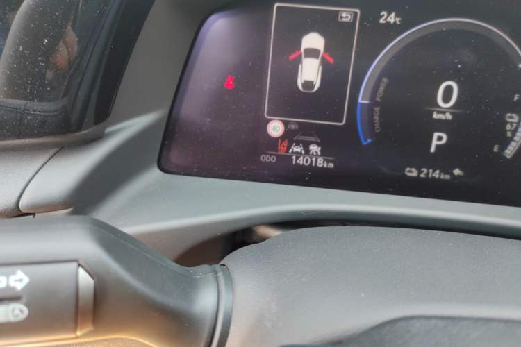 Used Lexus RZ 2023 450e All-Wheel Drive Luxury Edition Odometer Close Up