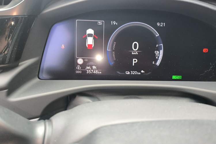 Used Lexus RZ 2023 450e All-Wheel Drive Luxury Edition Odometer Close Up