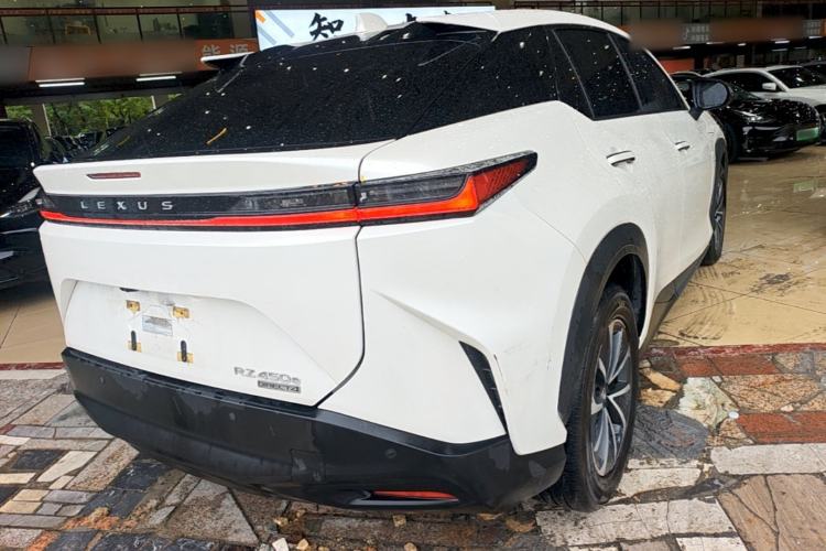 Used Lexus RZ 2023 450e All-Wheel Drive Luxury Edition Rear Right 45 Deg