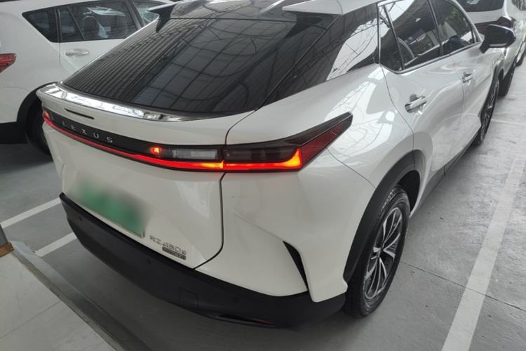 Used Lexus RZ 2023 450e All-Wheel Drive Luxury Edition Rear Right 45 Deg