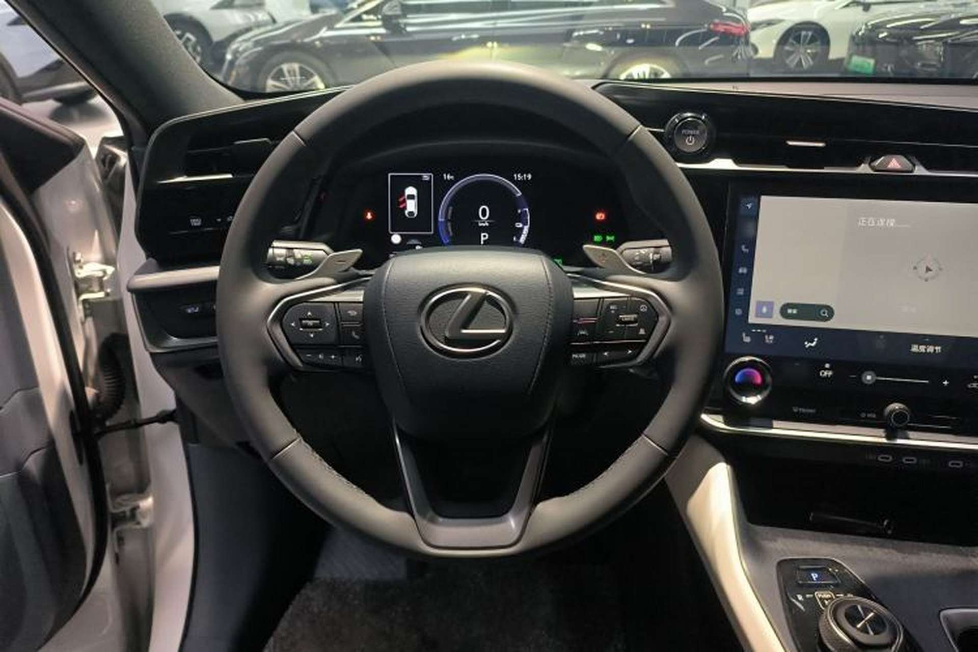 Used Lexus RZ 2023 450e All-Wheel Drive Luxury Edition Steering Wheel