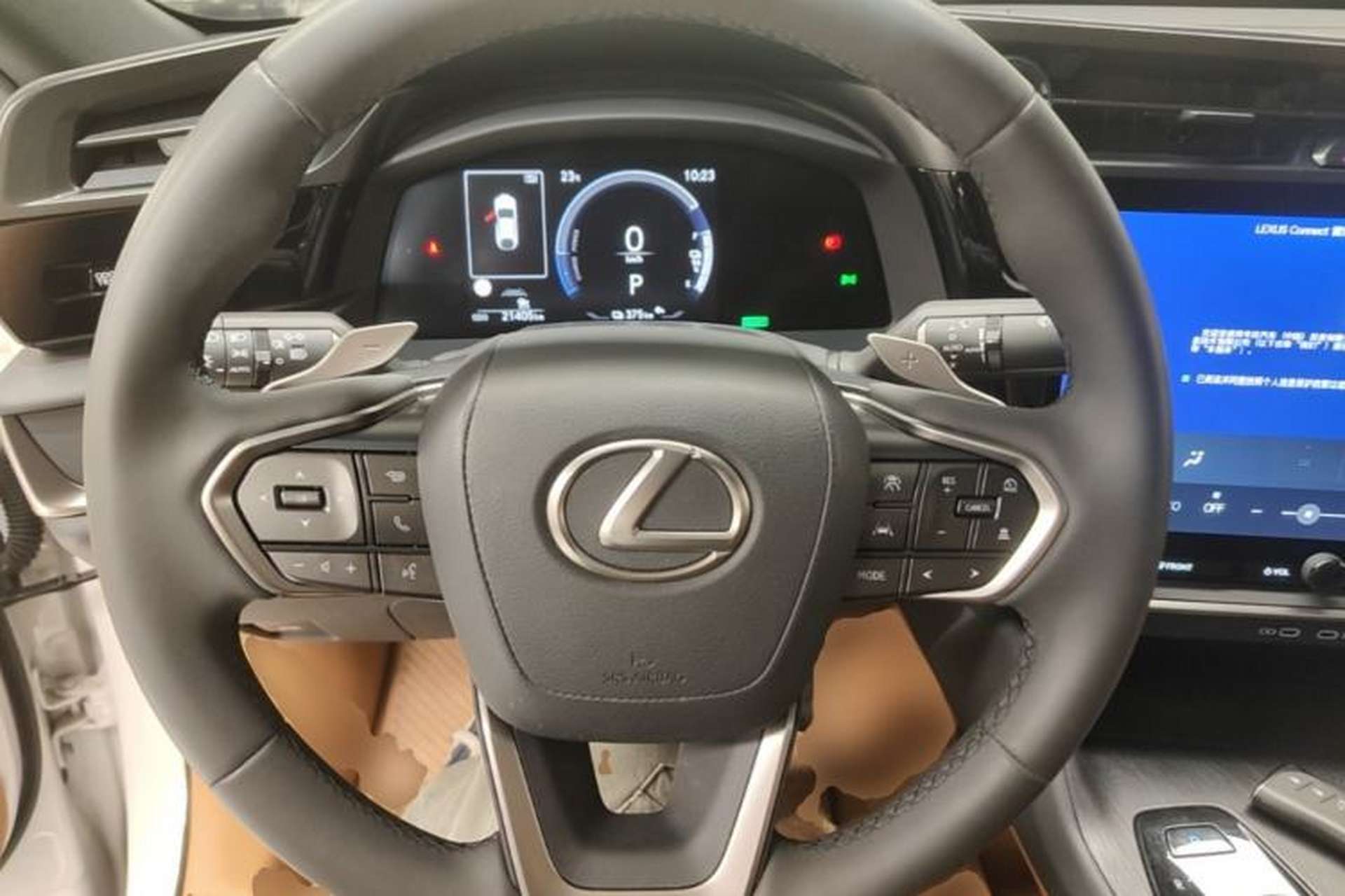 Used Lexus RZ 2023 450e All-Wheel Drive Luxury Edition Steering Wheel