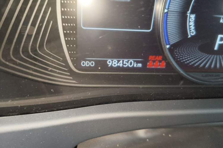 Used Lexus UX 2019 260h Explore-Cool Edition China V Standard Odometer Close Up