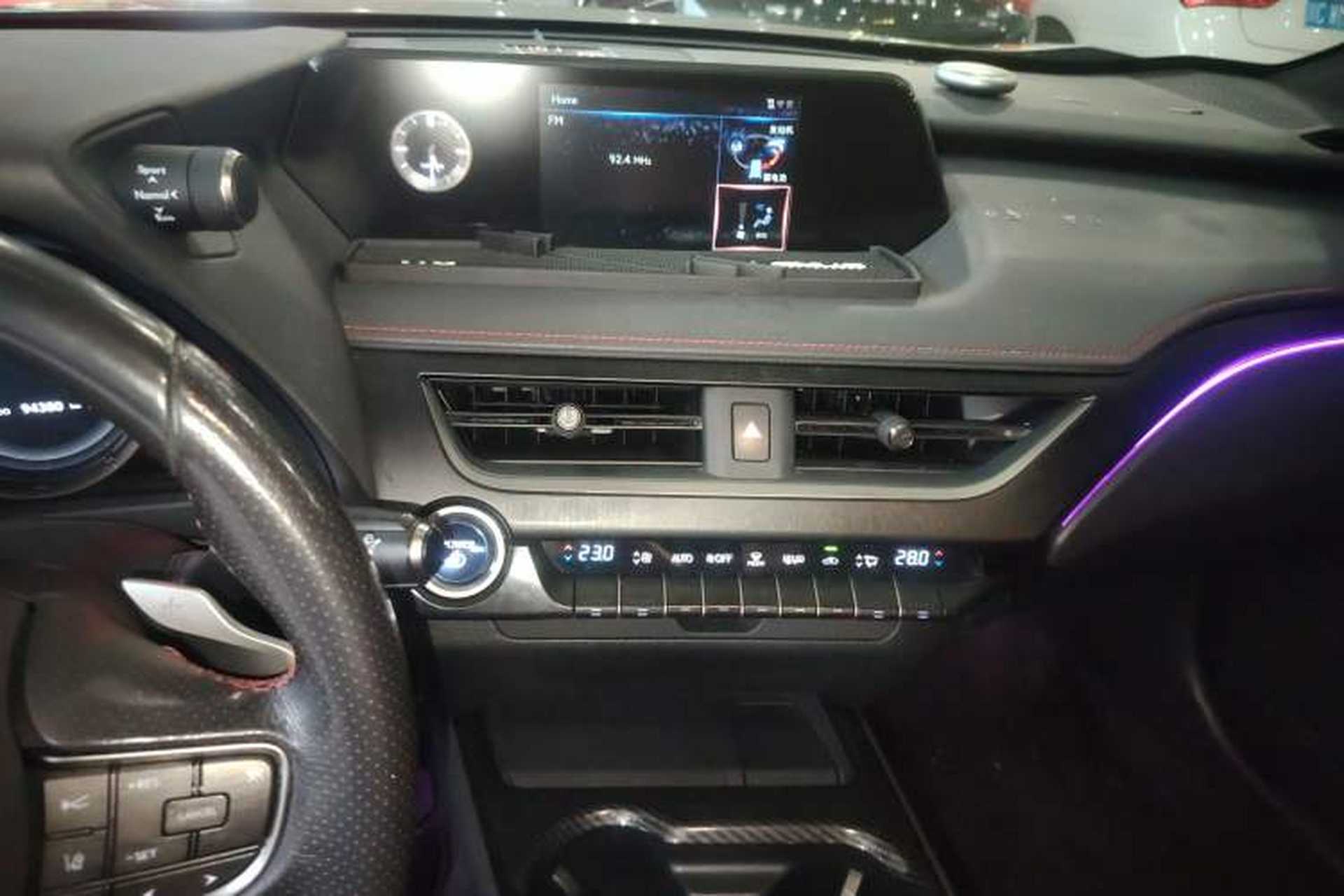 Used Lexus UX 2019 260h F SPORT Version China VI Standard Audio And AC Panel
