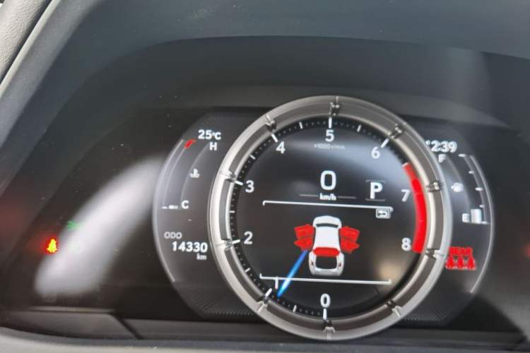 Used Lexus UX 2019 200 F SPORT Version Odometer Close Up