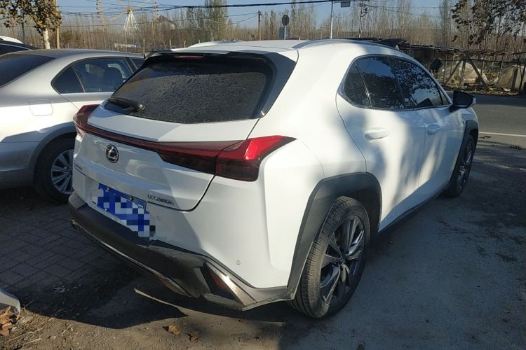 Used Lexus UX 2019 260h F SPORT All-Wheel-Drive China V Emission Standard Rear Right 45 Deg