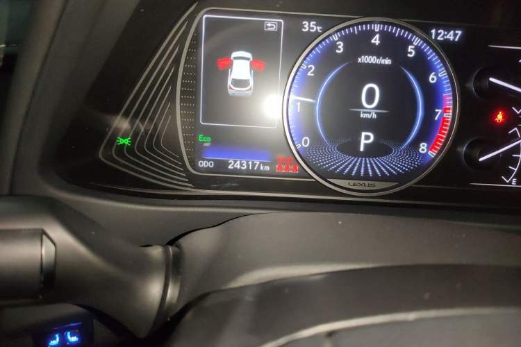 Used Lexus UX 2020 200 Special Edition Odometer Close Up