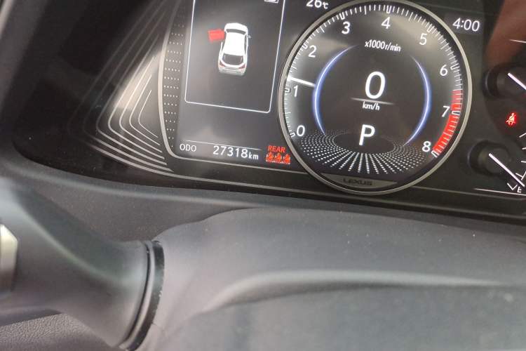 Used Lexus UX 2020 200 Special Edition Odometer Close Up
