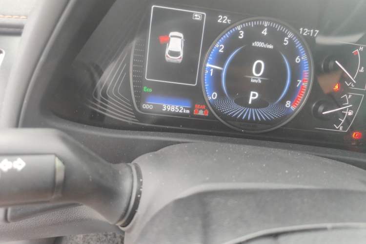 Used Lexus UX 2020 200 Special Edition Odometer Close Up