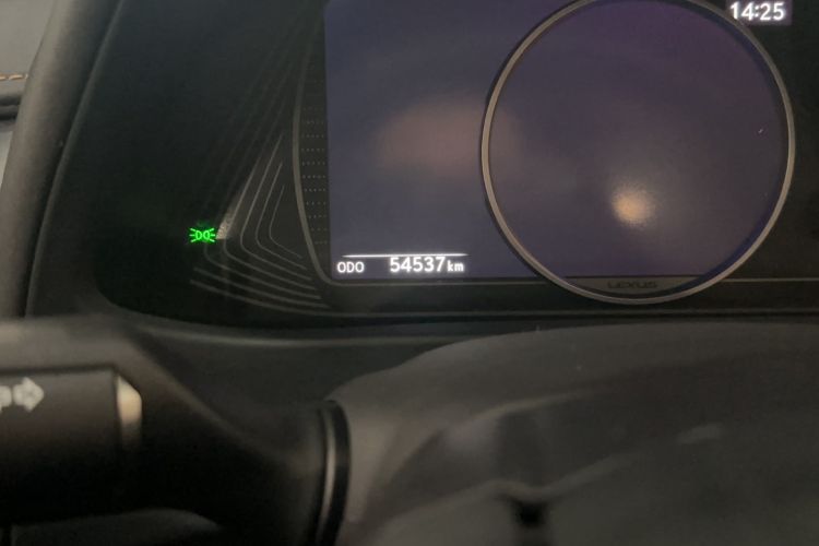 Used Lexus UX 2020 200 Special Edition Odometer Close Up