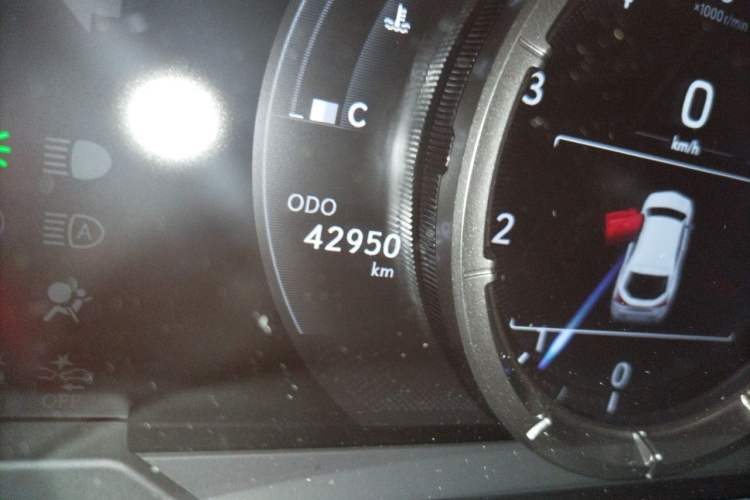 Used Lexus UX 2020 200 F SPORT Version Odometer Close Up