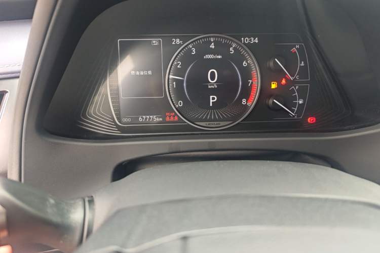 Used Lexus UX 2020 200 Special Edition Odometer Close Up