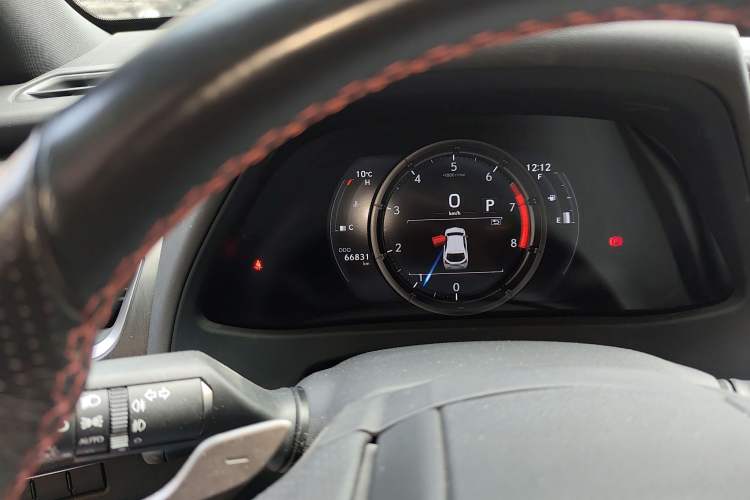 Used Lexus UX 2020 200 F SPORT Version Odometer Close Up