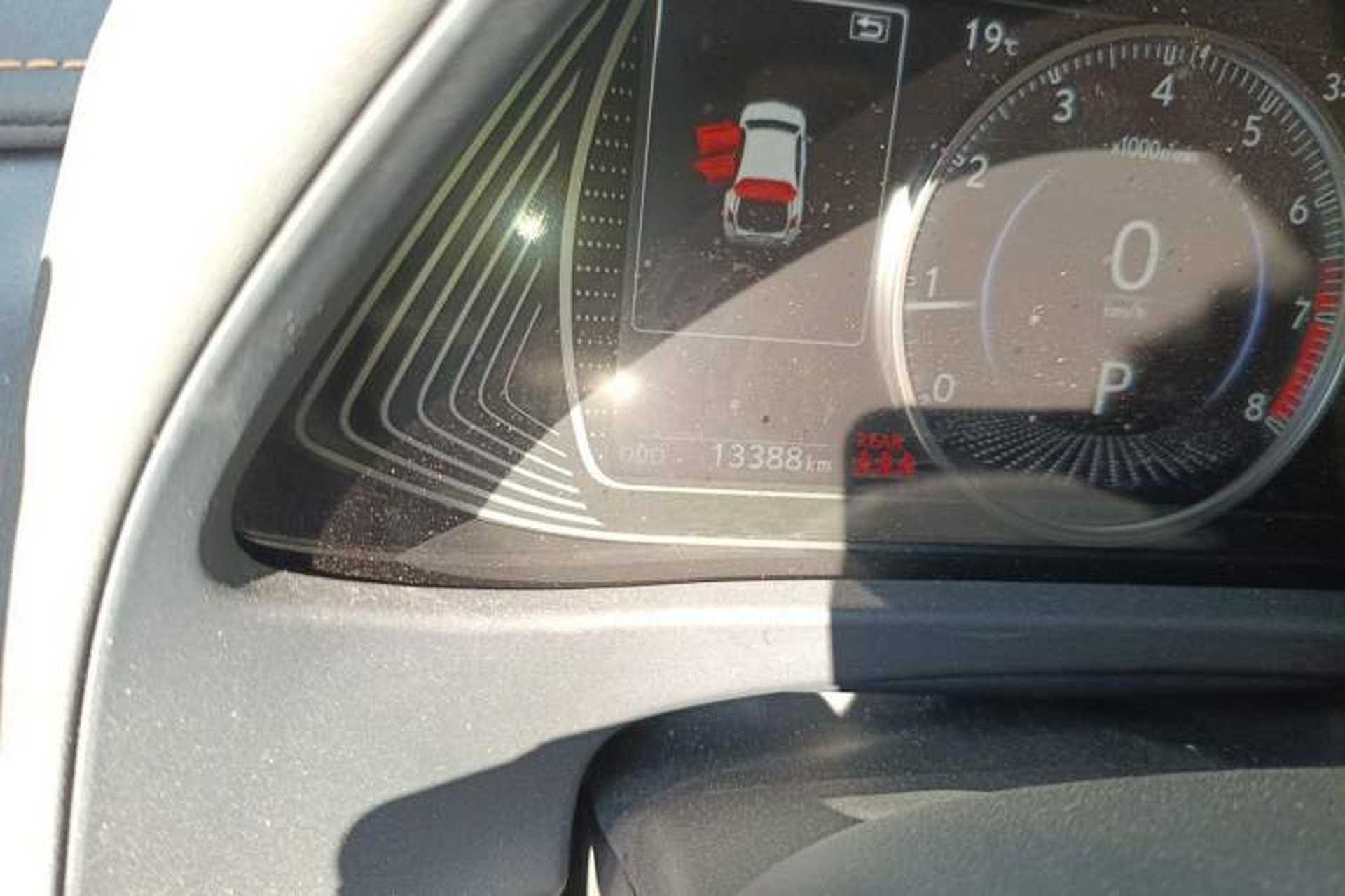 Used Lexus UX 2020 200 Special Edition Odometer Close Up