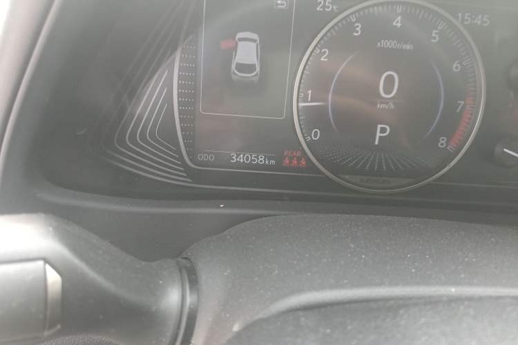 Used Lexus UX 2020 200 Special Edition Odometer Close Up