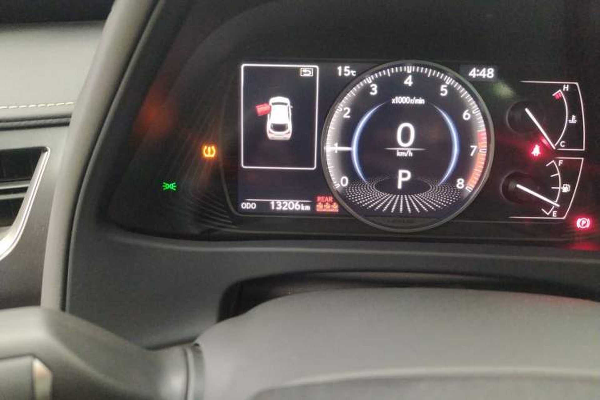 Used Lexus UX 2020 200 Special Edition Odometer Close Up