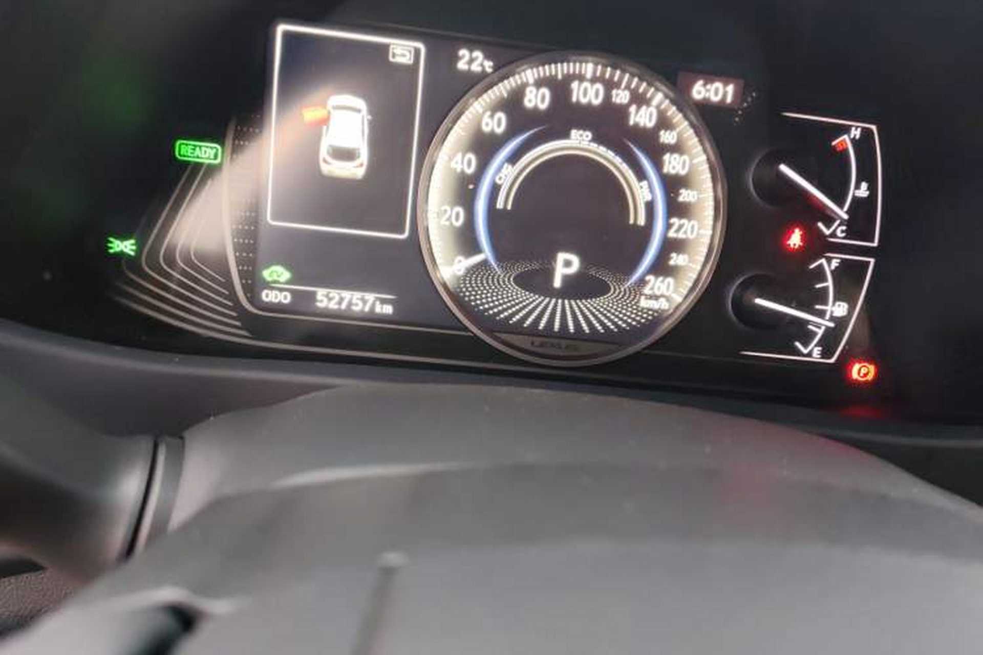 Used Lexus UX 2020 260h Explore-Cool Edition Odometer Close Up