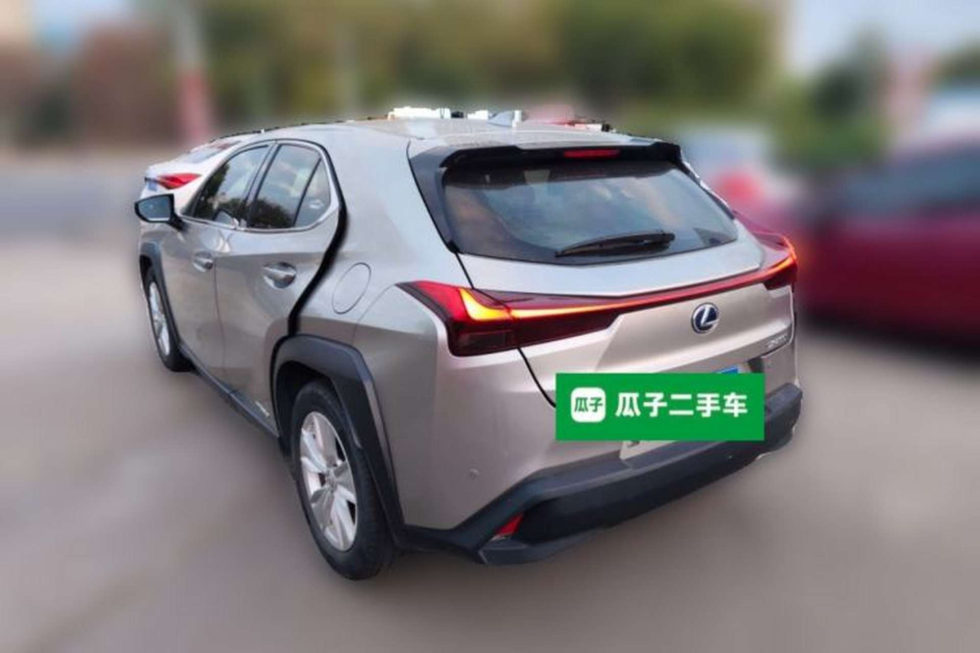 Used Lexus UX 2020 260h Explore-Cool Edition Rear Left 45 Deg