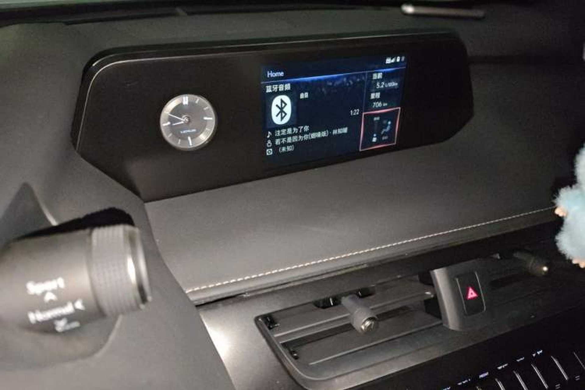 Used Lexus UX 2020 260h Explore-Cool Edition Audio And AC Panel