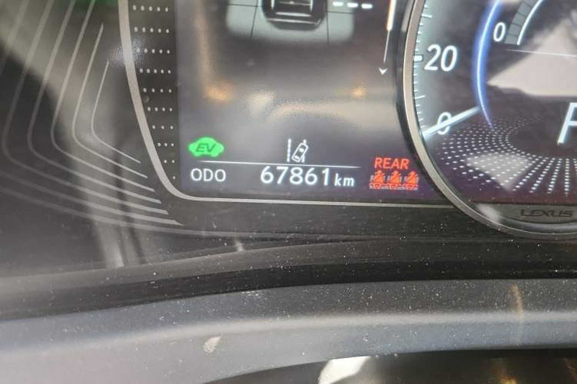 Used Lexus UX 2020 260h Explore & Adventure Edition Odometer Close Up