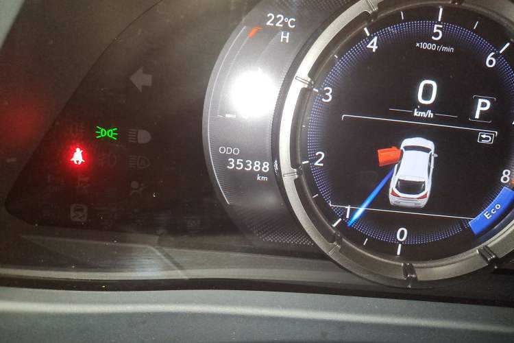 Used Lexus UX 2020 200 F SPORT Version Odometer Close Up