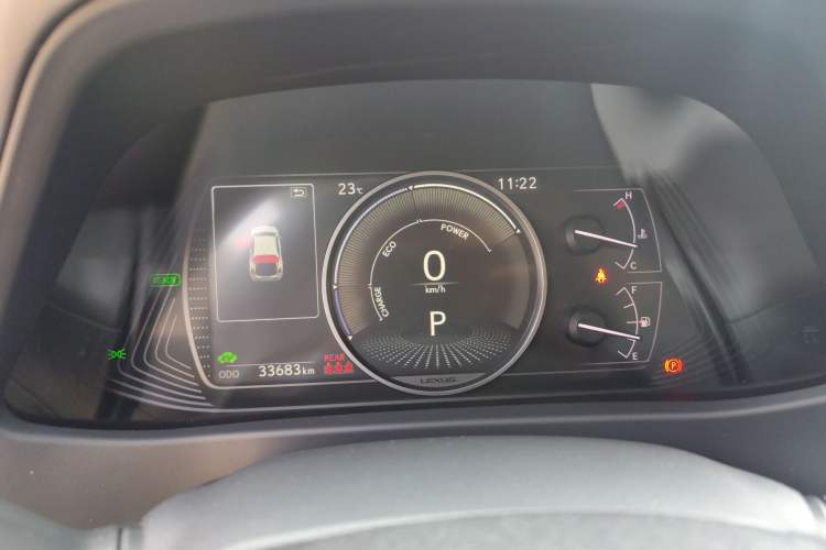 Used Lexus UX 2020 260h Explore-Cool Edition Odometer Close Up