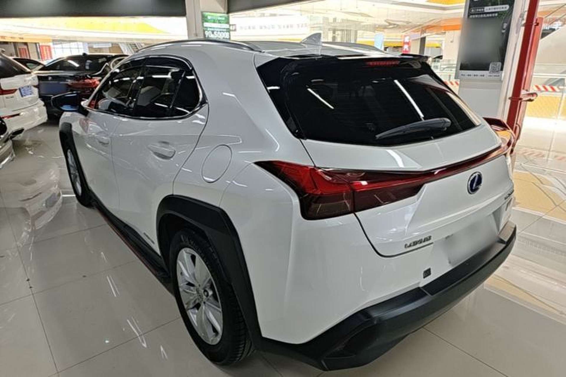 Used Lexus UX 2020 260h Explore-Cool Edition Rear Left 45 Deg