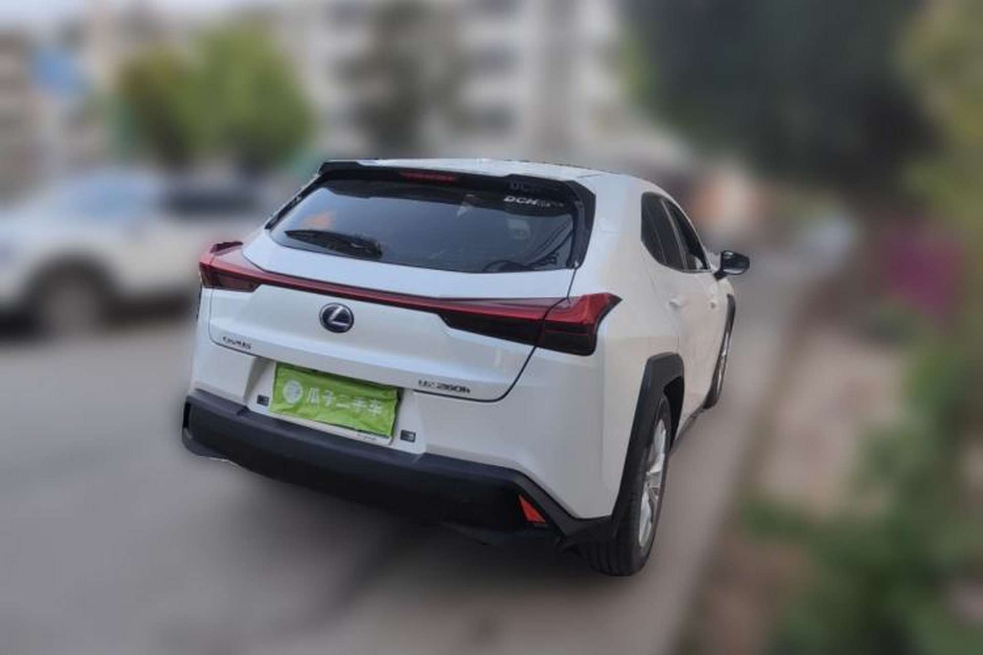 Used Lexus UX 2020 260h Explore-Cool Edition Rear Right 45 Deg