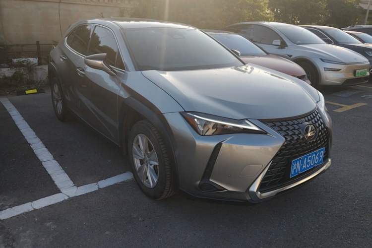 Used Lexus UX 2024 300h Adventure Edition Front Right 45 Deg