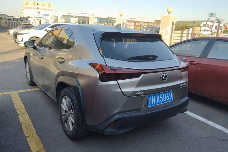 Used Lexus UX 2024 300h Adventure Edition Rear Left 45 Deg