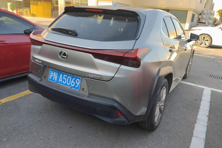 Used Lexus UX 2024 300h Adventure Edition Rear Right 45 Deg