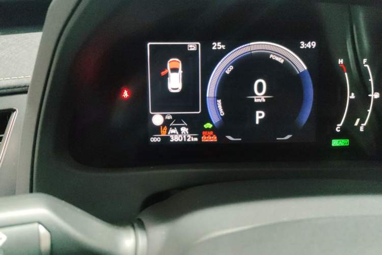 Used Lexus UX 2024 300h Adventure Edition Odometer Close Up
