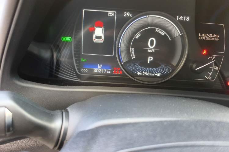 Used Lexus UX New Energy 2020 300e Pure·Joy Edition Odometer Close Up