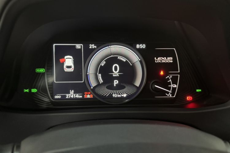 Used Lexus UX New Energy 2020 300e Pure·Enjoy Edition Odometer Close Up