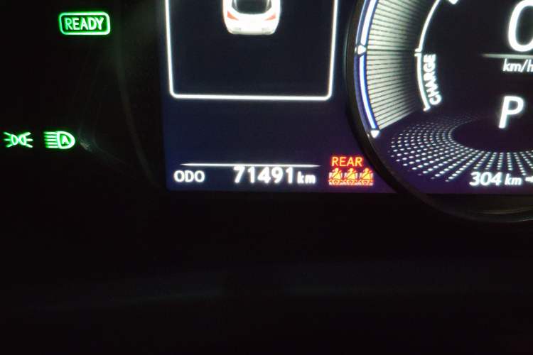 Used Lexus UX New Energy 2020 300e Pure·Enjoy Edition Odometer Close Up