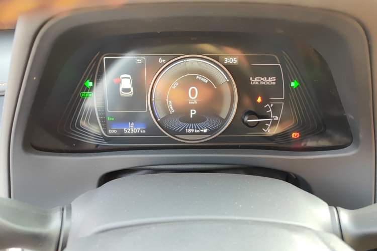 Used Lexus UX New Energy 2020 300e Pure·Joy Edition Odometer Close Up