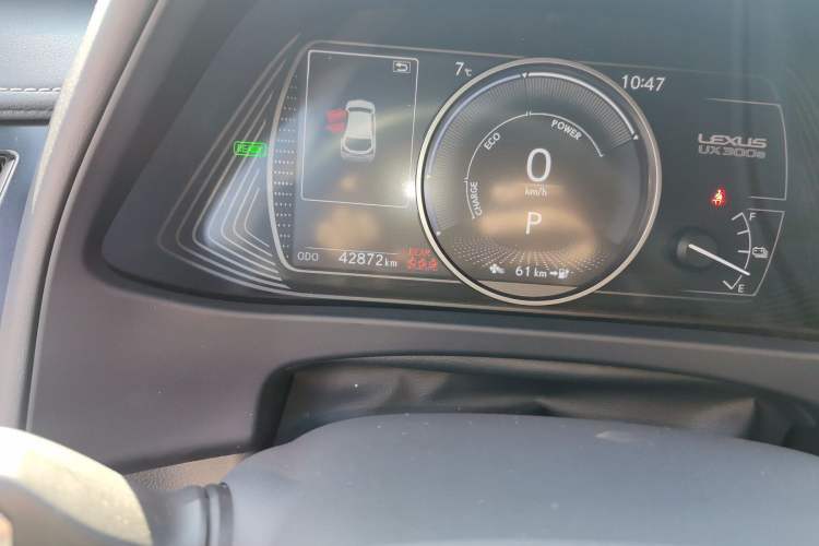 Used Lexus UX New Energy 2020 300e Pure·Joy Edition Odometer Close Up