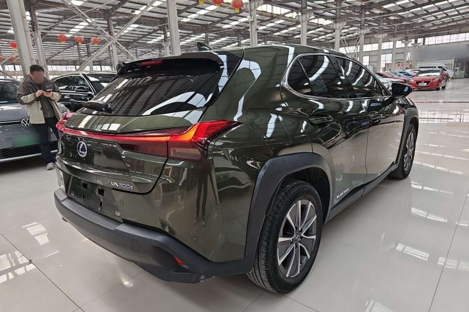 Used Lexus UX New Energy 2020 300e Pure·Joy Edition Rear Right 45 Deg
