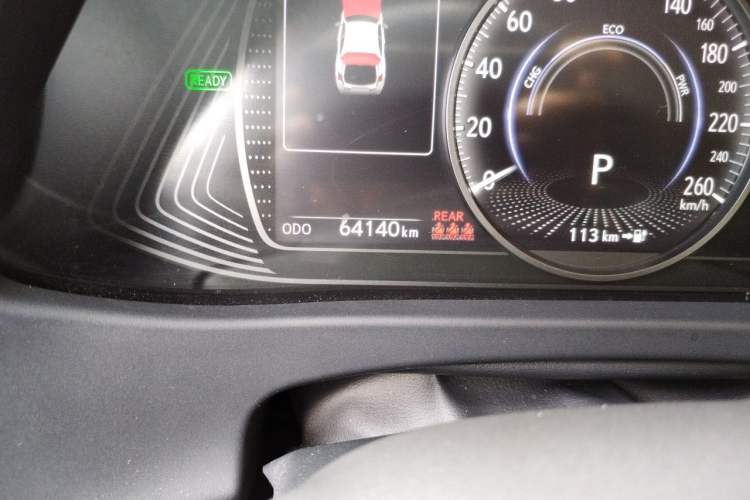Used Lexus UX New Energy 2020 300e Pure·Enjoy Edition Odometer Close Up